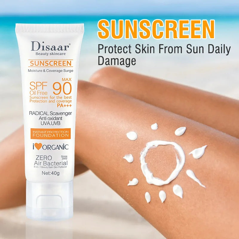 High SPF Facial Body Sunscreen Sun Cream Sunblock Skin Moisturizer Nourishing UV Protective Cream Anti Sun Face Protection Cream