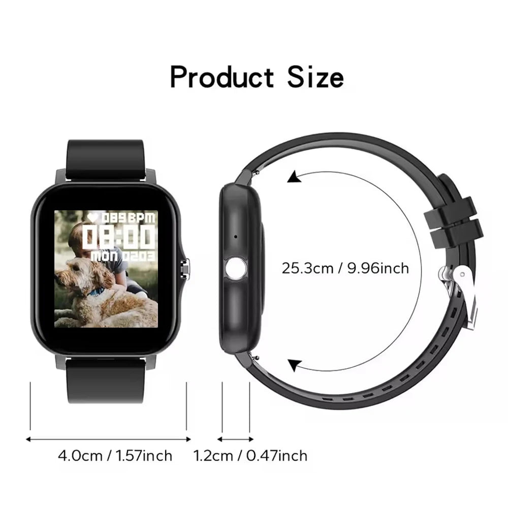 New Smart Watch Android IOS Phone 1.44 Inch Color Screen Bluetooth Call