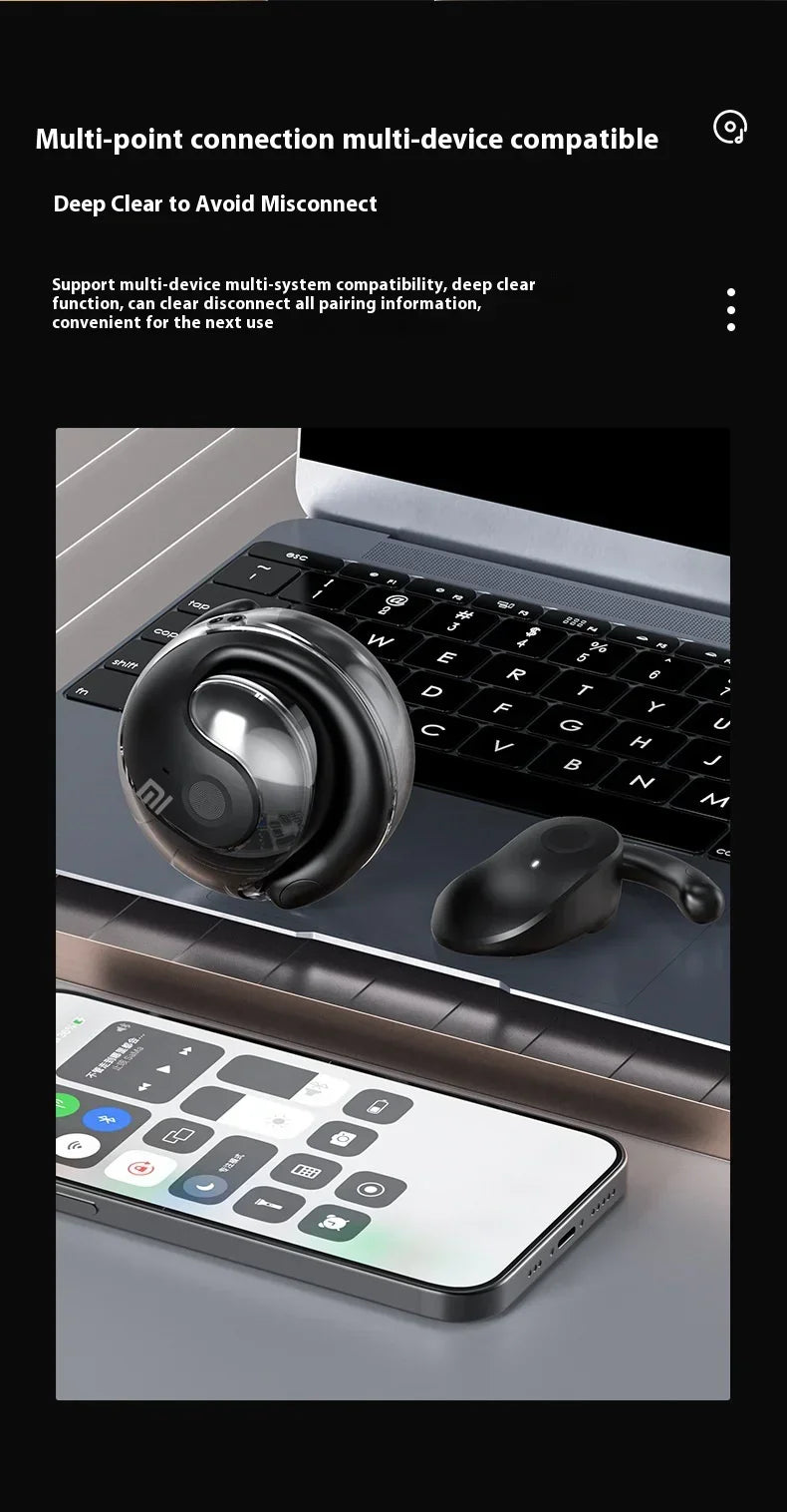 Xiaomi HD Voice Wireless 5.3 Inch Headphones with Bass Stereo Smart Noise Cancelling Headphones for Running and Sports