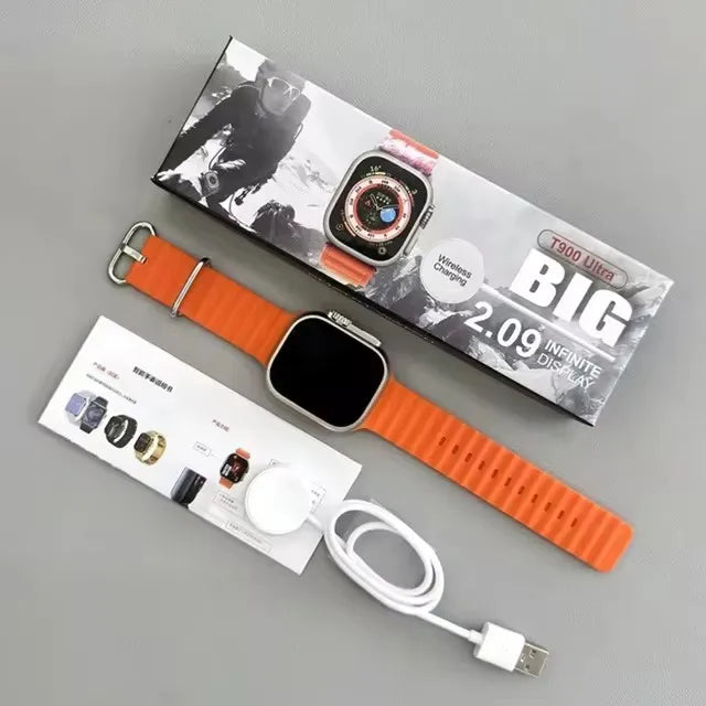 Wholesale T900 Ultra Smart Watch Men 9 AMOLED Screen