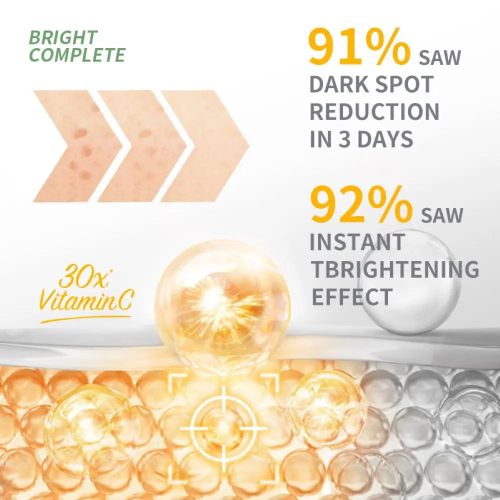 30ml Garnier Whitening Essence Removes Acne Marks Facial Repair Serum Shrinks Pores Moisturizes Essence
