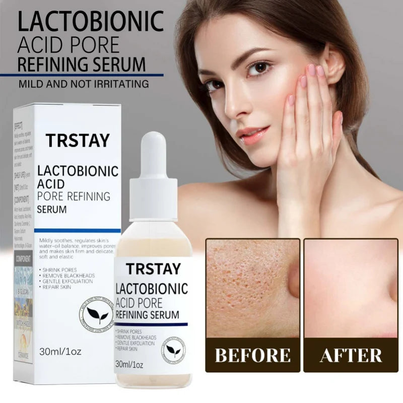 Serums Facial Lactobionic Acid Skin Care Face Serums Reduce Wrinkles Fine Eye Essence Firming Lifting