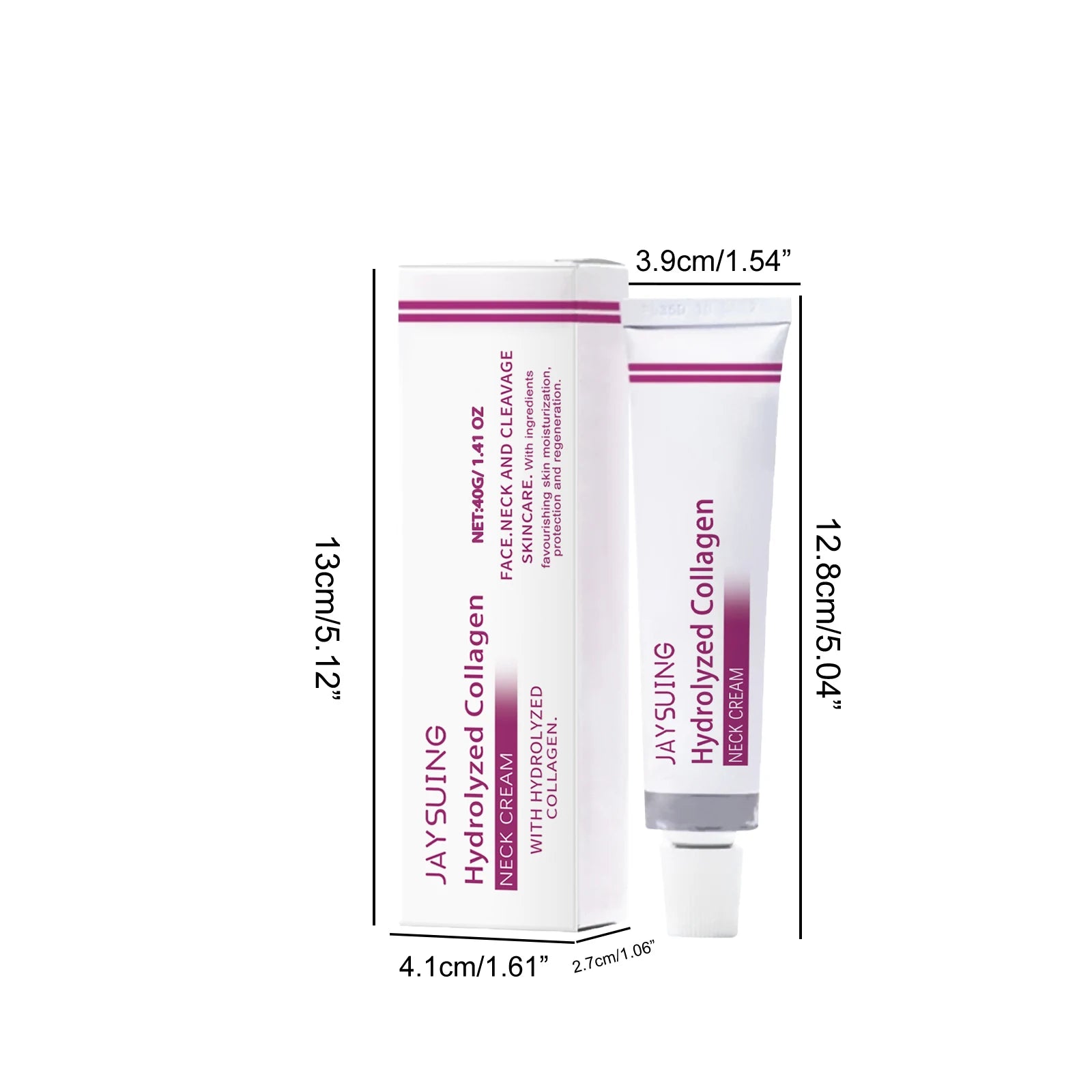 Hydrolyzed Collagen Neck Cream Anti Aging Lifting Firming Lightening Lines Nourish Eliminate Double Chin Face Skin Car
