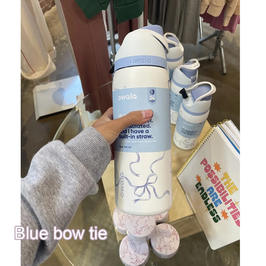 Owala Insulated Stainless Steel Water Bottle with Straw, BPA-Free Sports Water Bottle