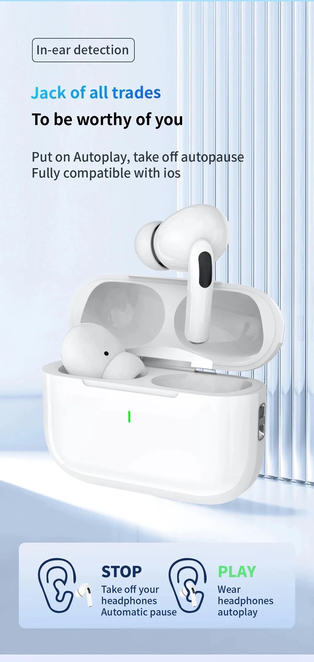 Original AIR ANC Bluetooth Earphones TWS Noise Reduction Wireless Earbuds