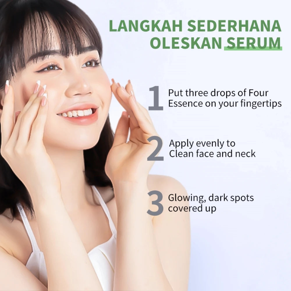 30ml Garnier Whitening Essence Removes Acne Marks Facial Repair Serum Shrinks Pores Moisturizes Essence