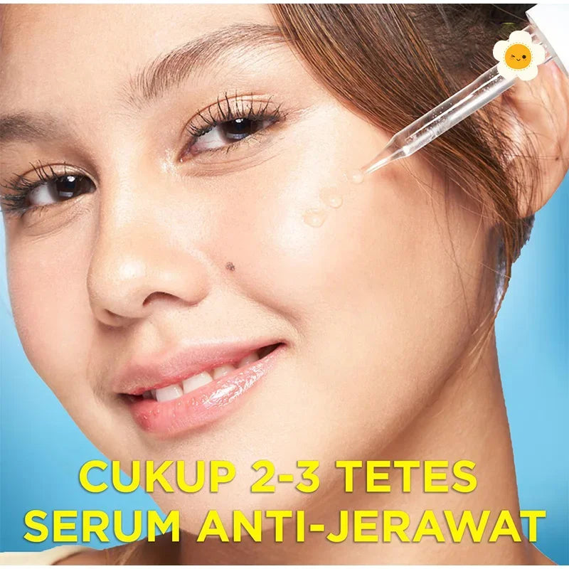 30ml Garnier Whitening Essence Removes Acne Marks Facial Repair Serum Shrinks Pores Moisturizes Essence