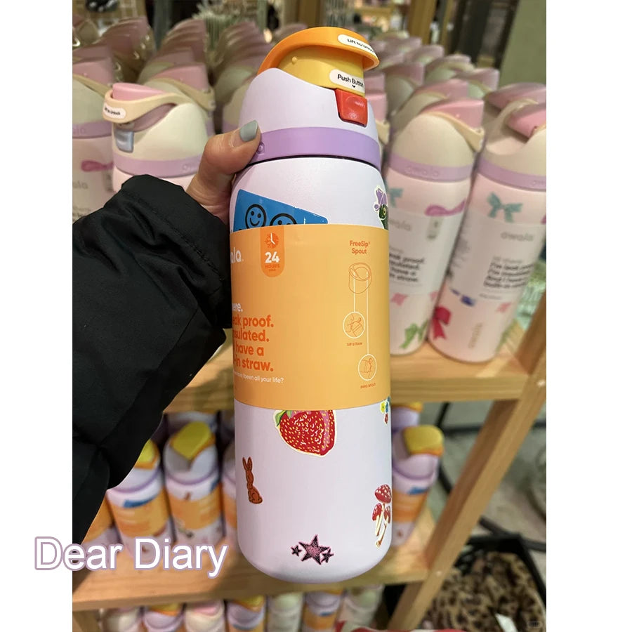 Owala Insulated Stainless Steel Water Bottle with Straw, BPA-Free Sports Water Bottle