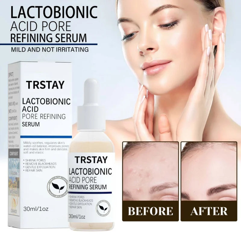 Serums Facial Lactobionic Acid Skin Care Face Serums Reduce Wrinkles Fine Eye Essence Firming Lifting