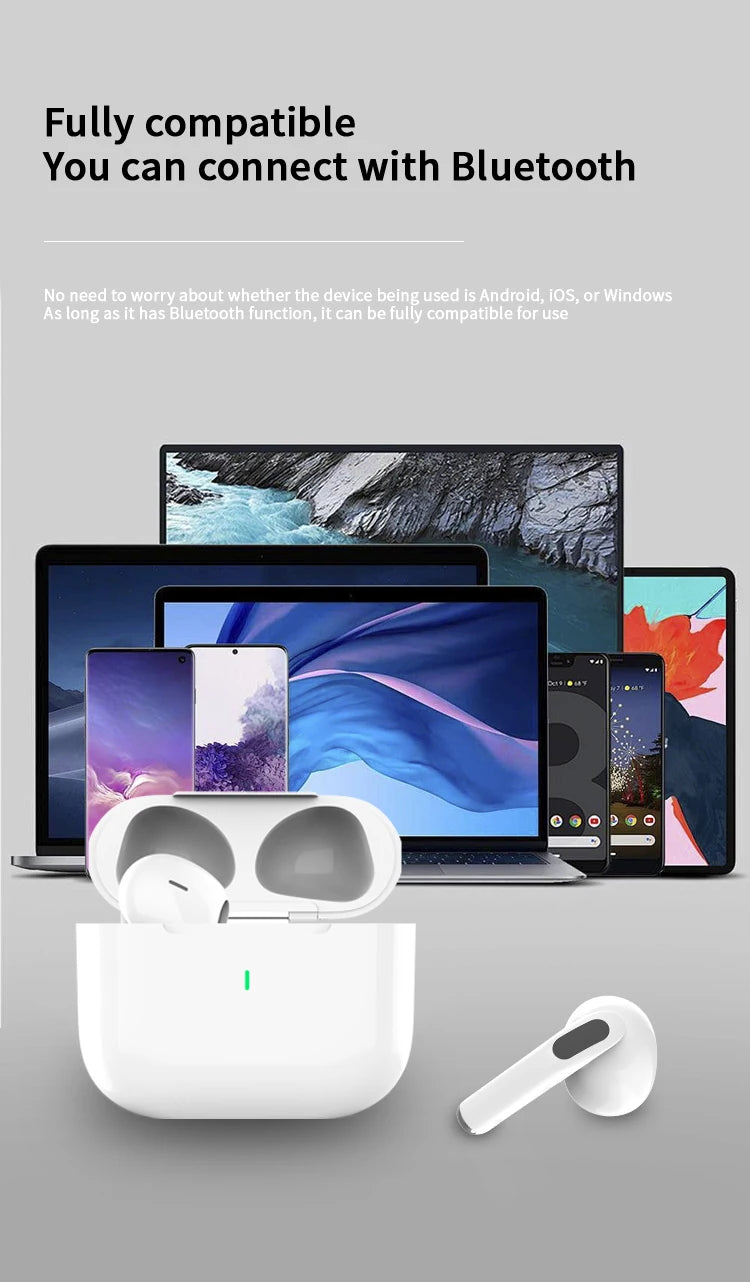 New Air Pro True Wireless Bluetooth Earphones Headphones Noise Reduction Earbuds for IPhone Android