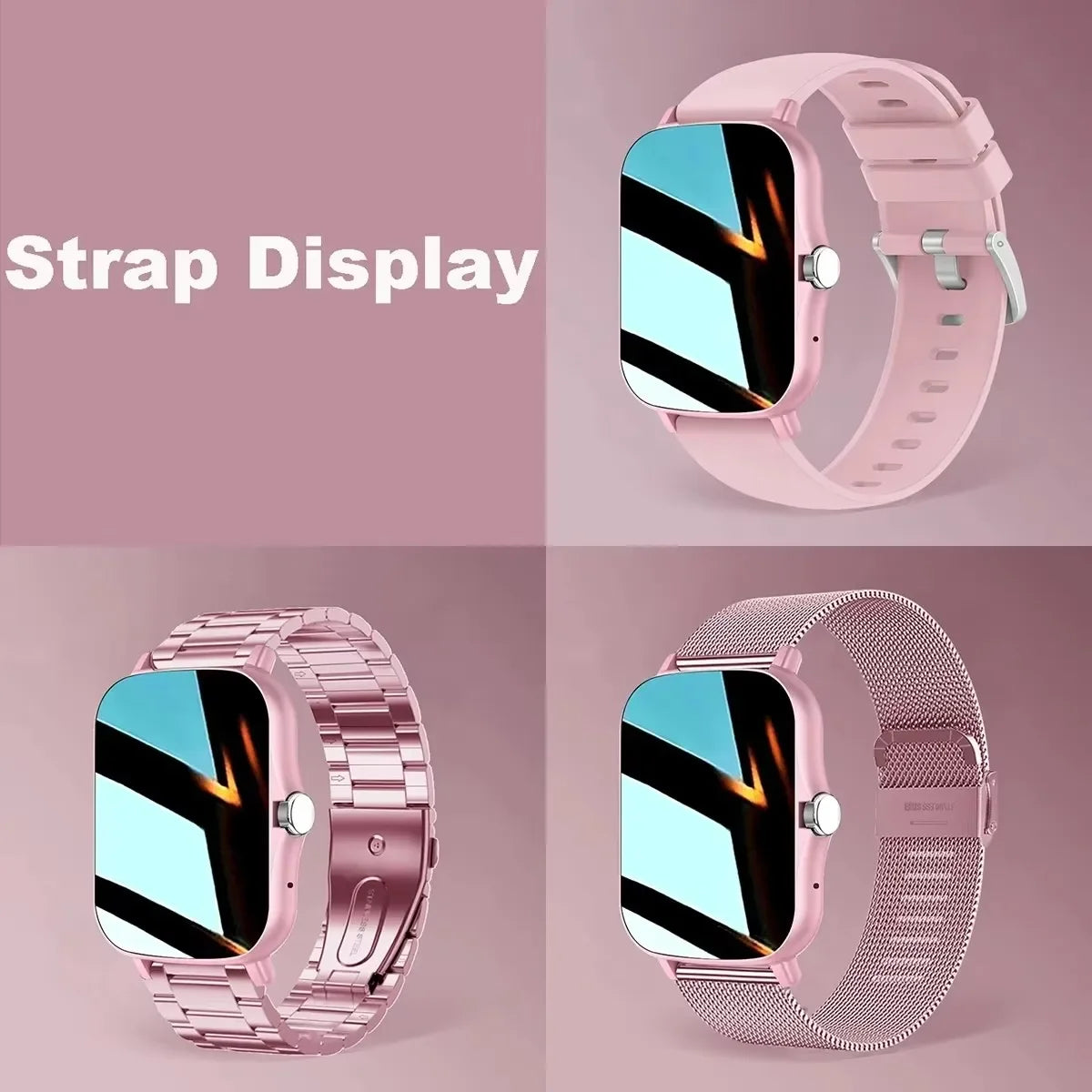 Waterproof Smart Watch with Message iPhone Android