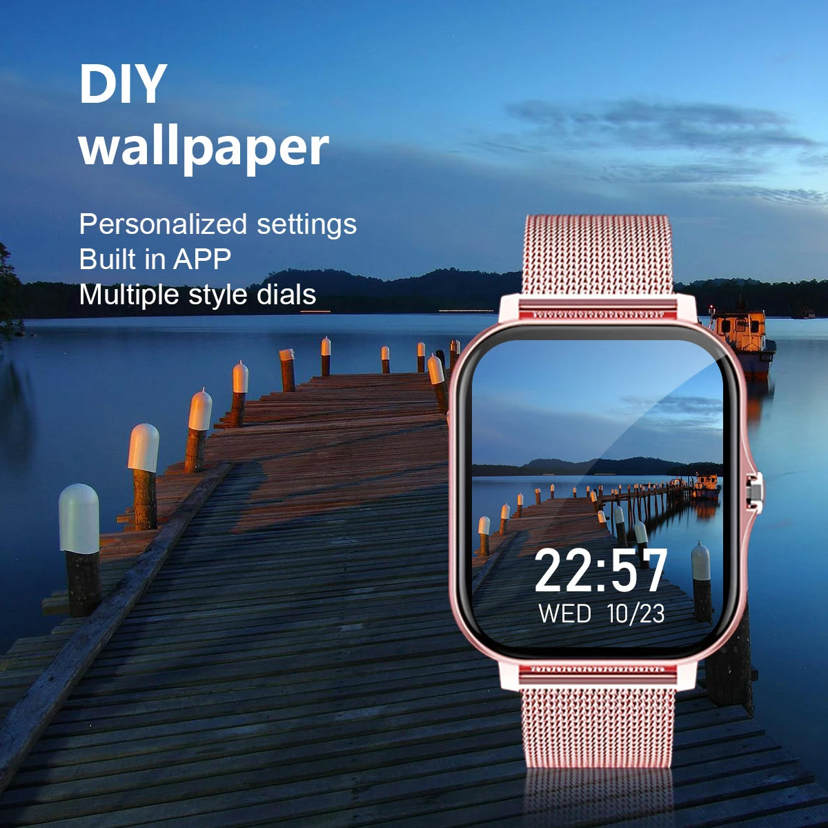 Smart watch wireless calling  for iPhone/Andriod