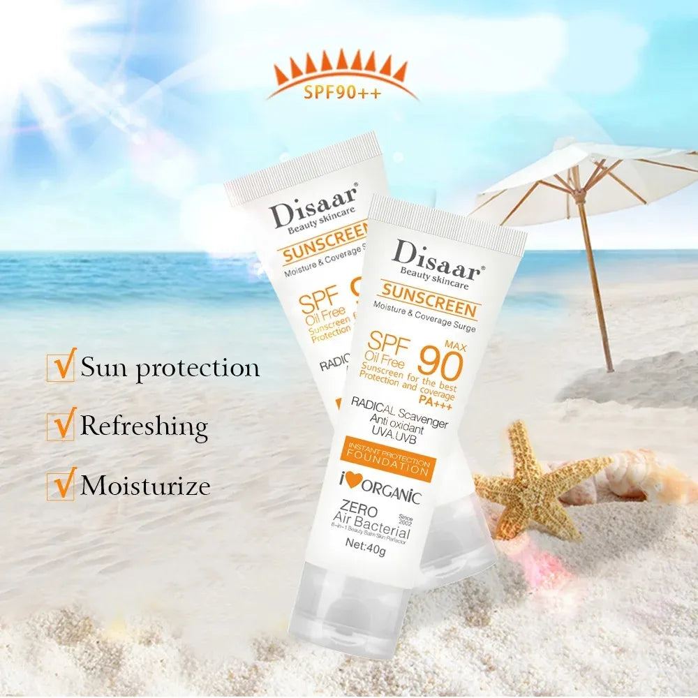 High SPF Facial Body Sunscreen Sun Cream Sunblock Skin Moisturizer Nourishing UV Protective Cream Anti Sun Face Protection Cream