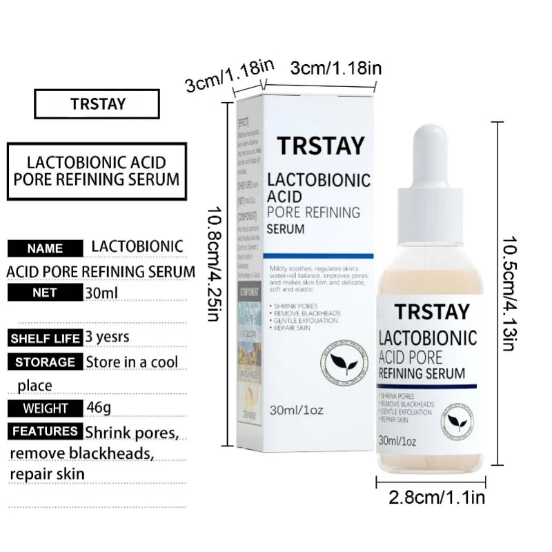 Serums Facial Lactobionic Acid Skin Care Face Serums Reduce Wrinkles Fine Eye Essence Firming Lifting