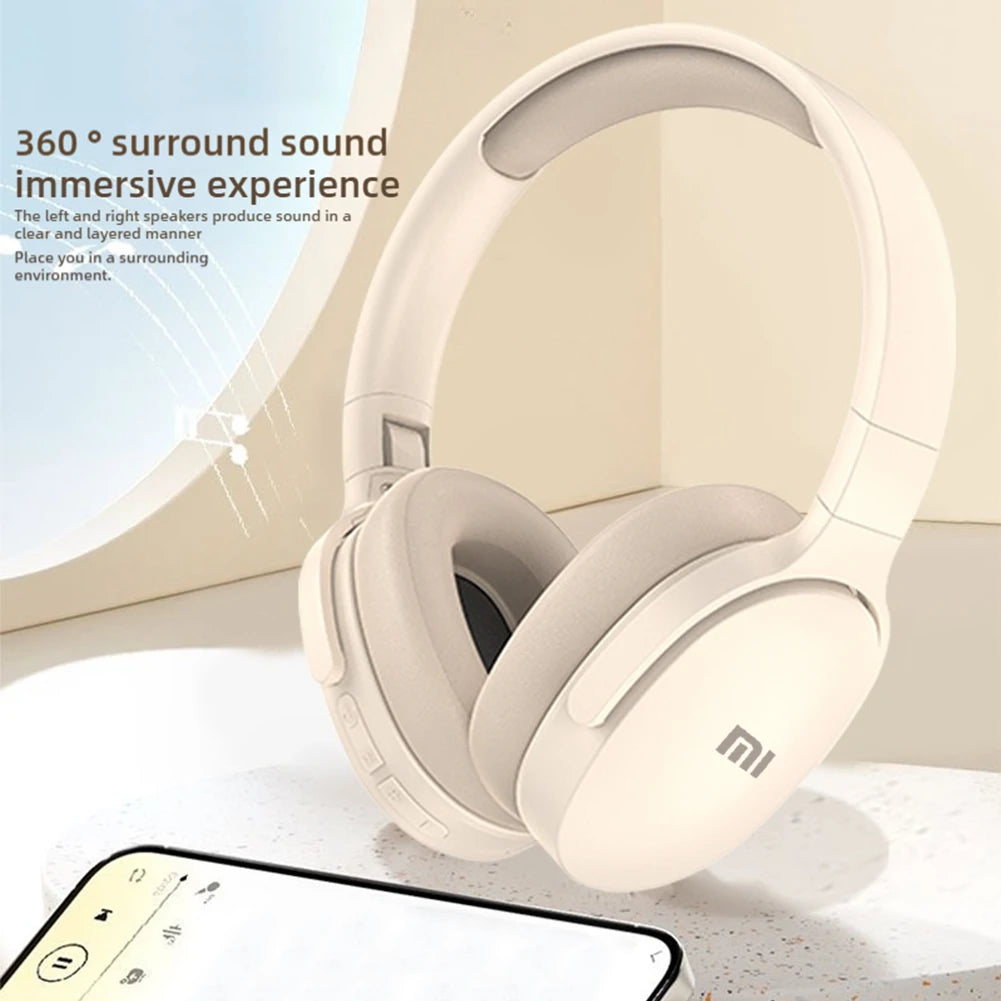 Xiaomi Wireless Bluetooth Headphones Over Ear HiFi Stereo Foldable Lightweight Headset
