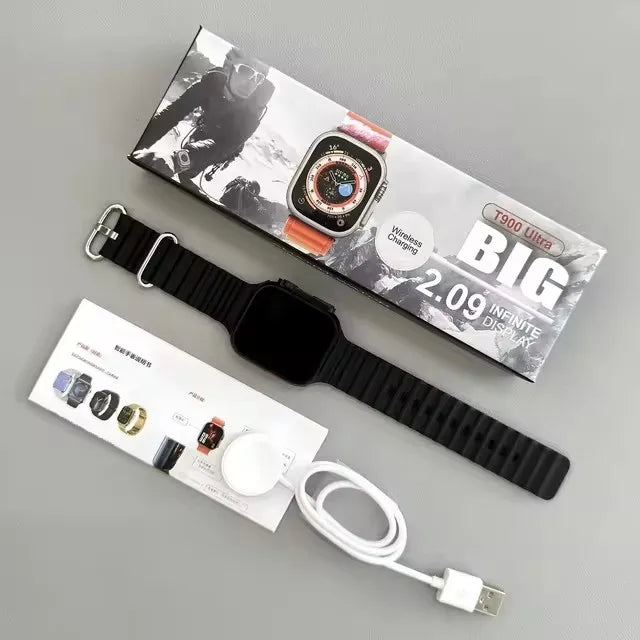 Wholesale T900 Ultra Smart Watch Men 9 AMOLED Screen