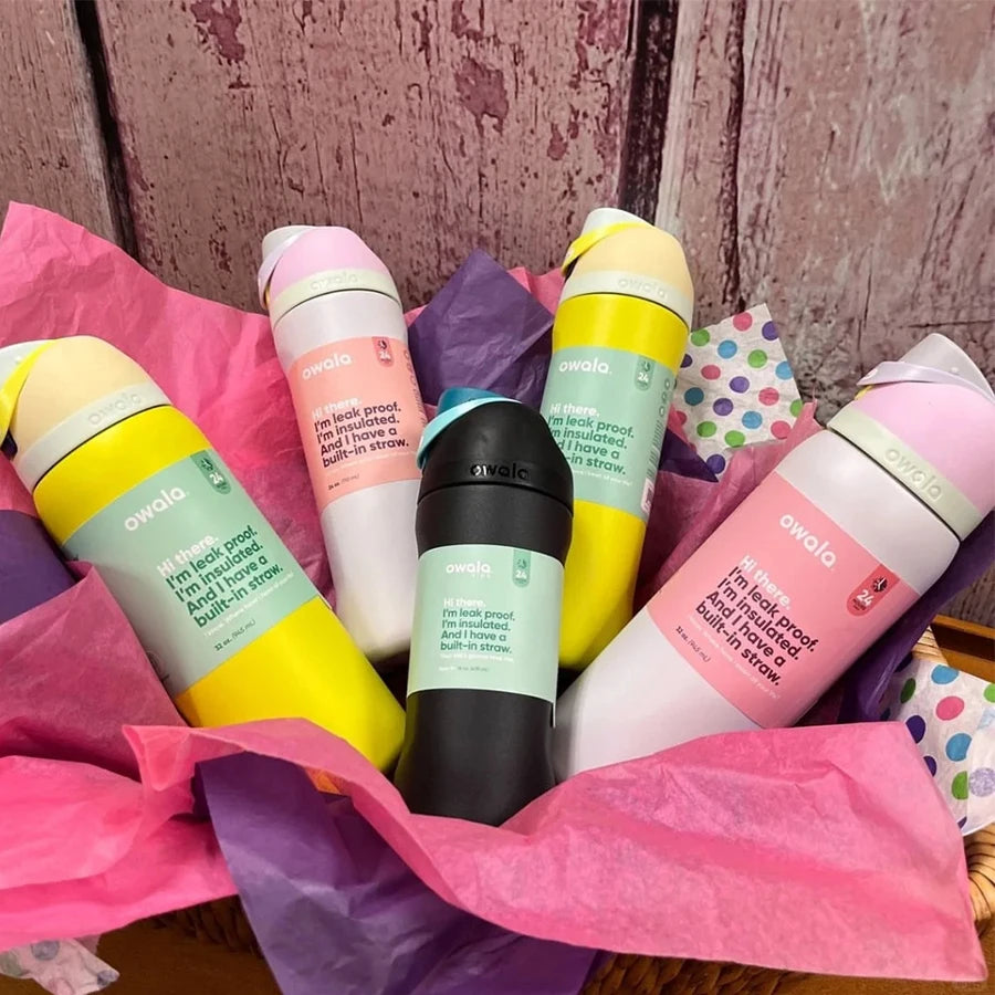 Owala Insulated Stainless Steel Water Bottle with Straw, BPA-Free Sports Water Bottle