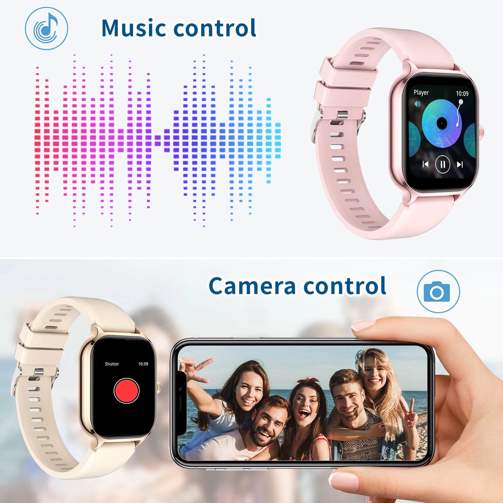 Smart watch wireless calling  for iPhone/Andriod