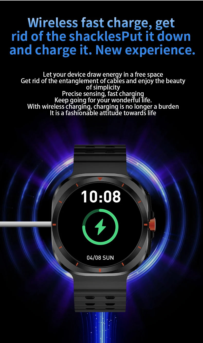 2025 New Smartwatch GT7 Ultra 1.52-inch AMOLED HD Display Bluetooth  Men Women Watch Gift