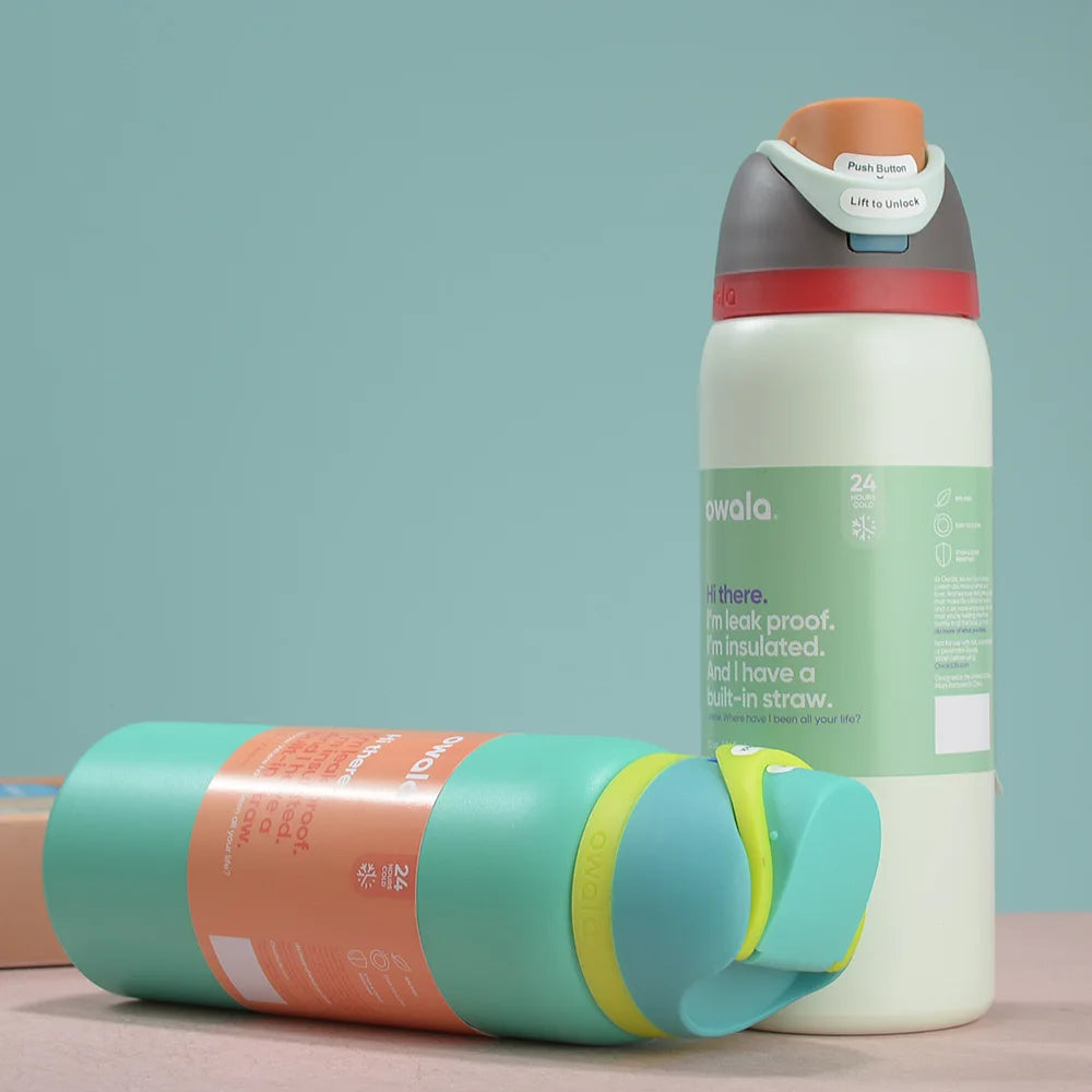 Owala Insulated Stainless Steel Water Bottle with Straw, BPA-Free Sports Water Bottle