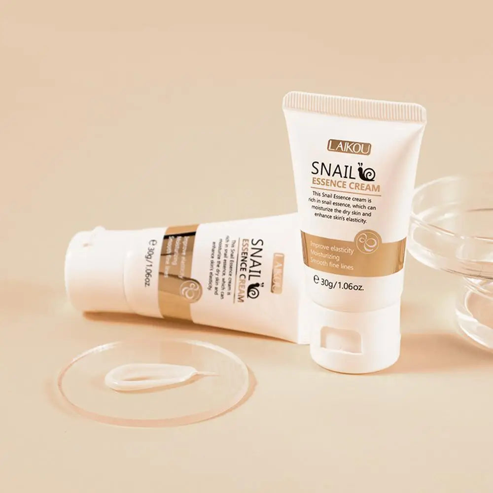 Women Facial Snail Essence Cream Care Cream Shrinking Pores Moisturizing Cream Skin Whitening Cream Anti Aging Face Cream