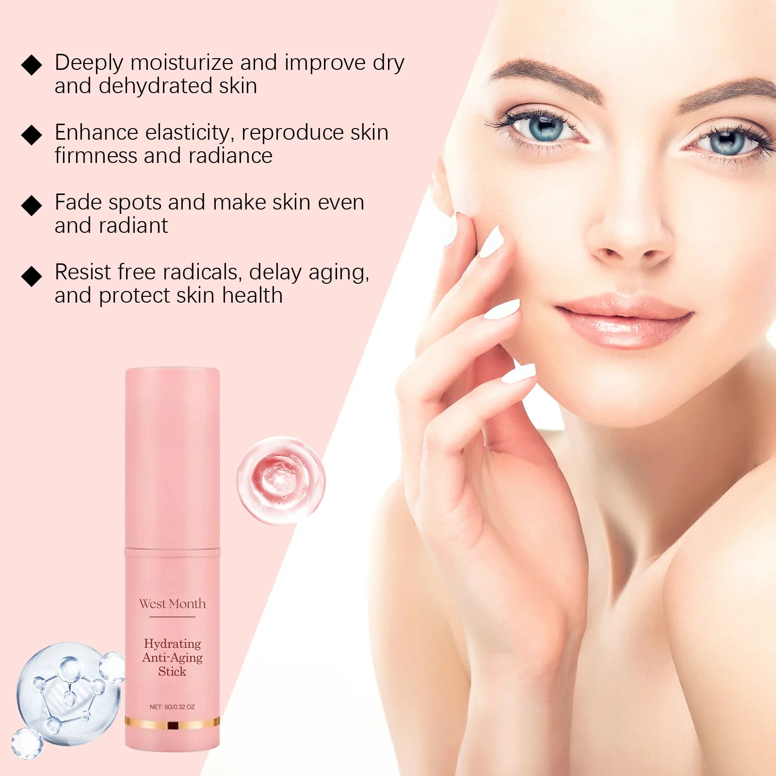 Collagen Wrinkle Removal  Anti-Aging Firming Lift Brighten Facial Dull Skin Moisturizer Cosmetics