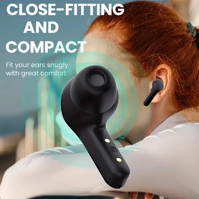 Air31 Wireless headphones with LED power display function crystal-type earphones