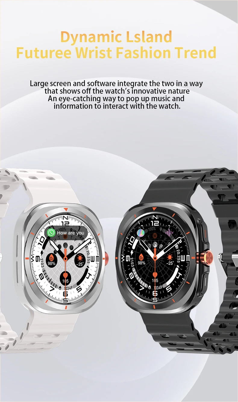2025 New Smartwatch GT7 Ultra 1.52-inch AMOLED HD Display Bluetooth  Men Women Watch Gift