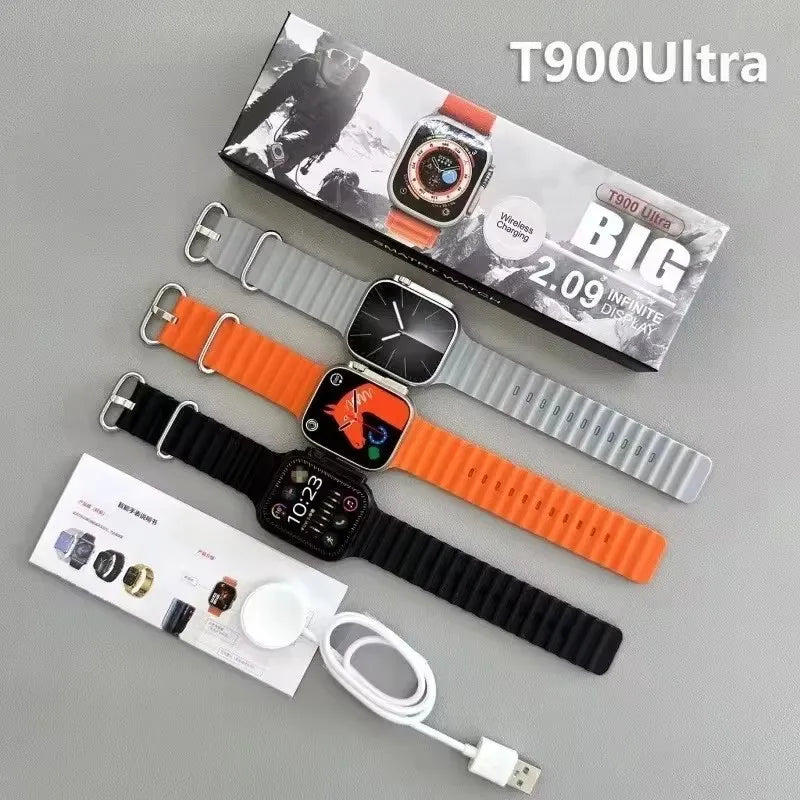 Wholesale T900 Ultra Smart Watch Men 9 AMOLED Screen