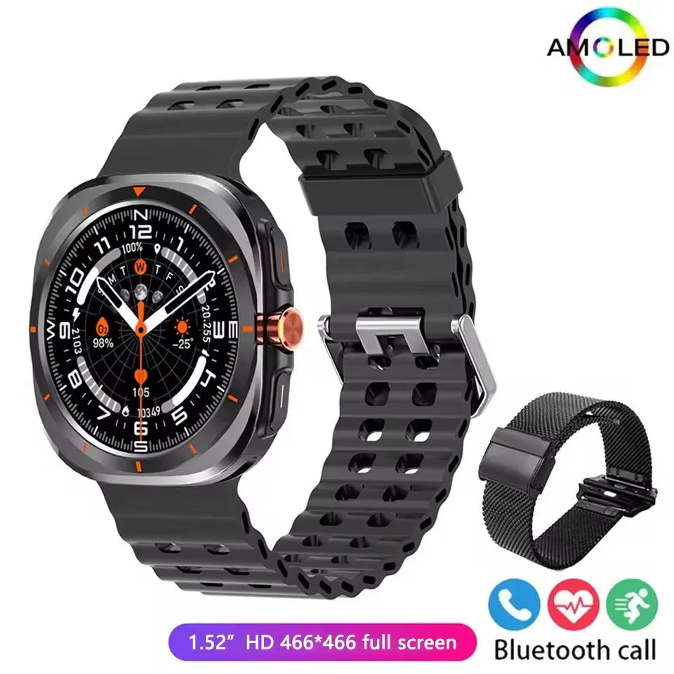 2025 New Smartwatch GT7 Ultra 1.52-inch AMOLED HD Display Bluetooth  Men Women Watch Gift