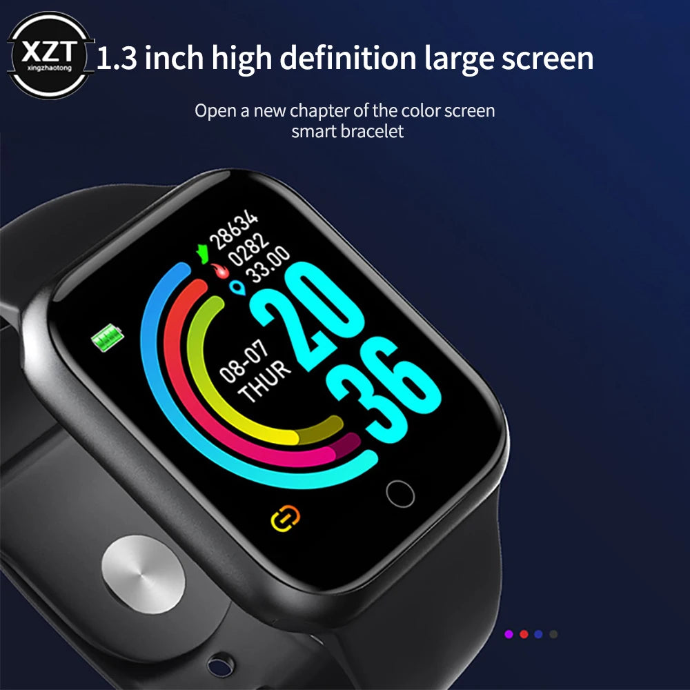 Multifunctional Smart Watch D20 Rechargeable Bluetooth Connected Phone