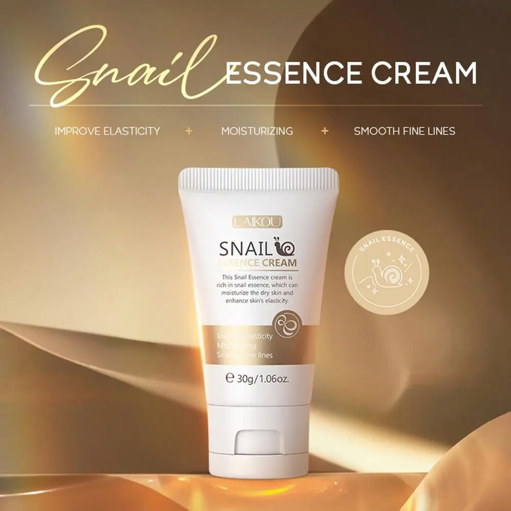 Women Facial Snail Essence Cream Care Cream Shrinking Pores Moisturizing Cream Skin Whitening Cream Anti Aging Face Cream