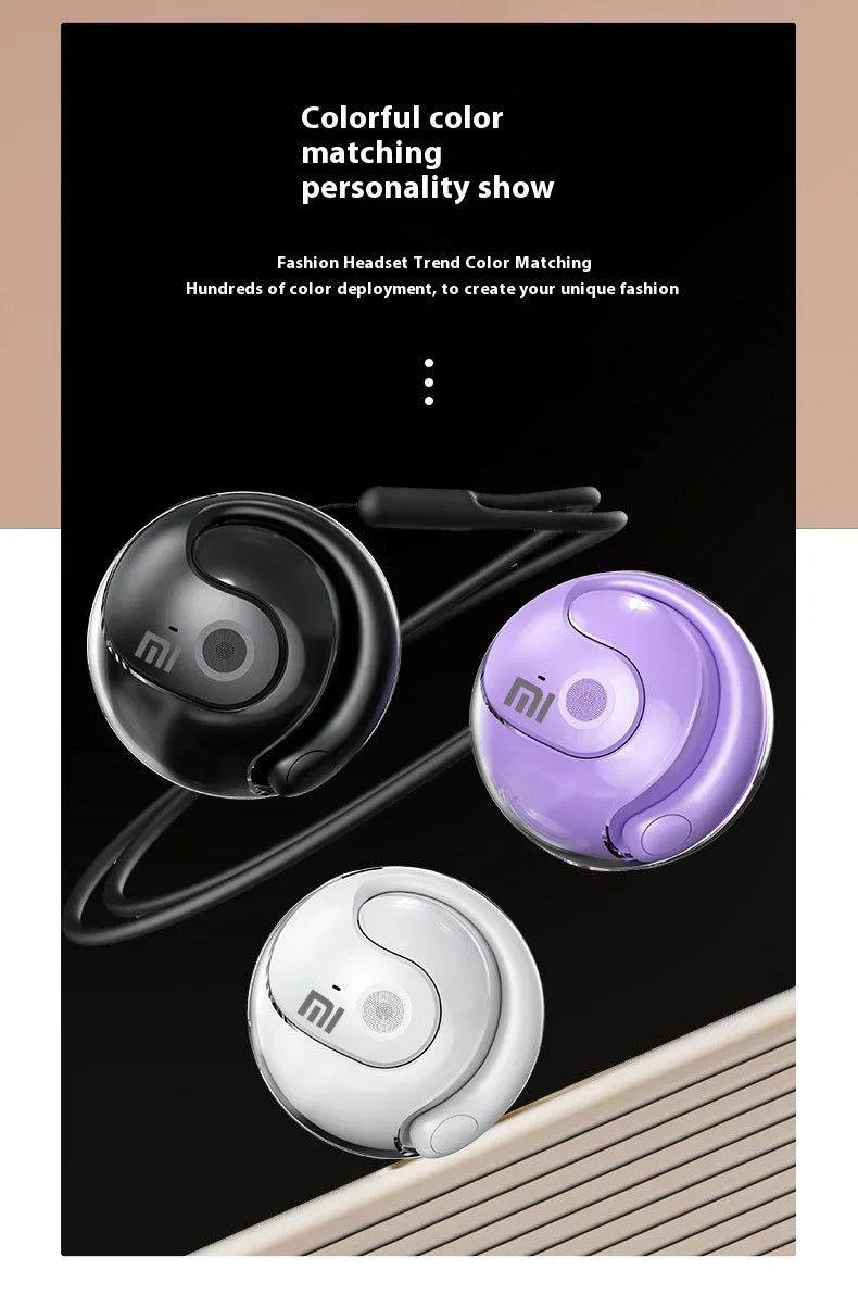Xiaomi HD Voice Wireless 5.3 Inch Headphones with Bass Stereo Smart Noise Cancelling Headphones for Running and Sports