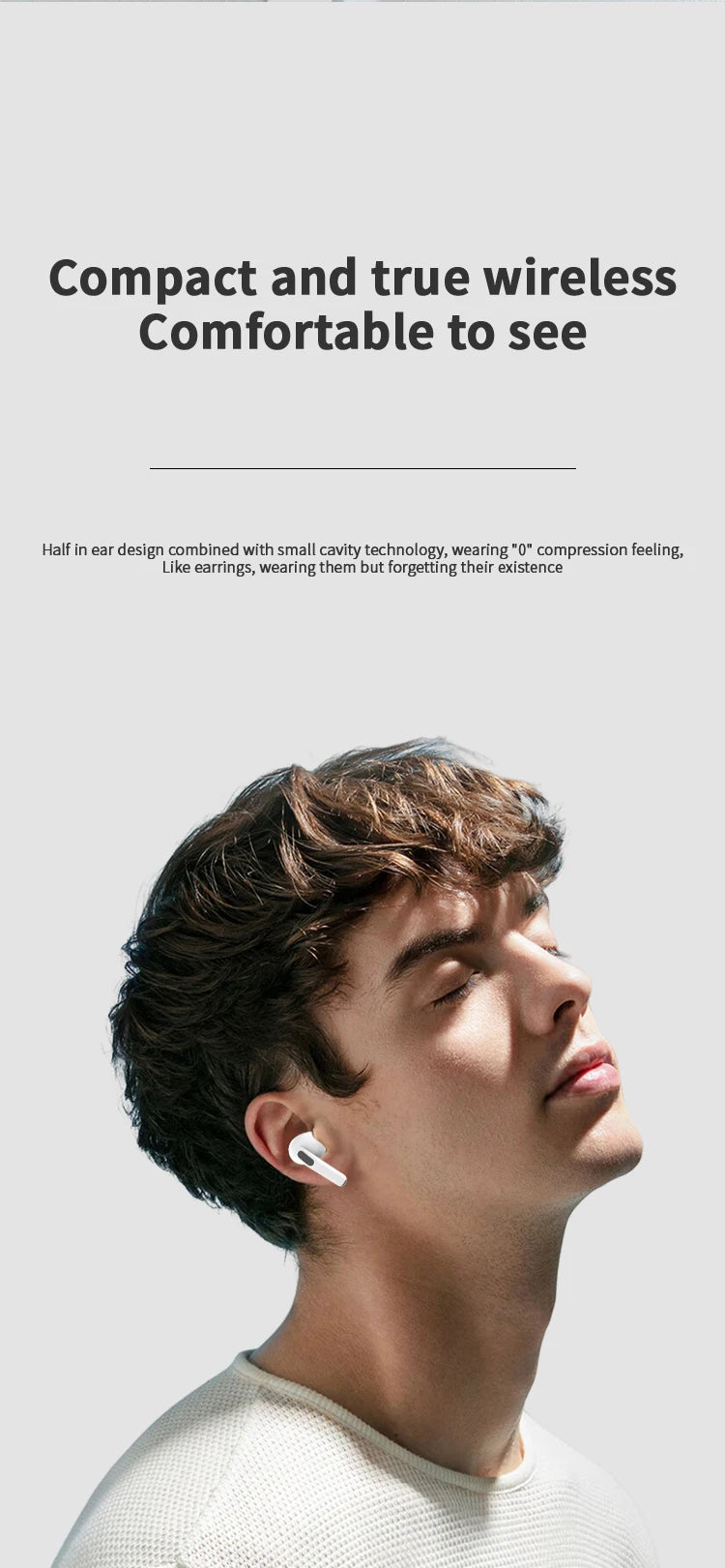 New Air Pro True Wireless Bluetooth Earphones Headphones Noise Reduction Earbuds for IPhone Android