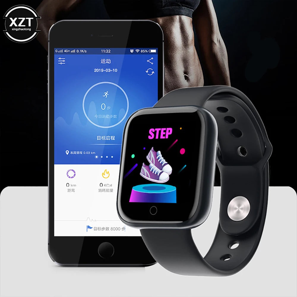 Multifunctional Smart Watch D20 Rechargeable Bluetooth Connected Phone