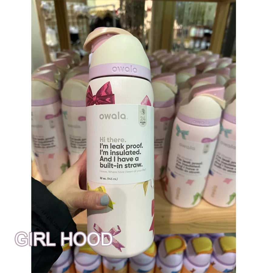 Owala Insulated Stainless Steel Water Bottle with Straw, BPA-Free Sports Water Bottle