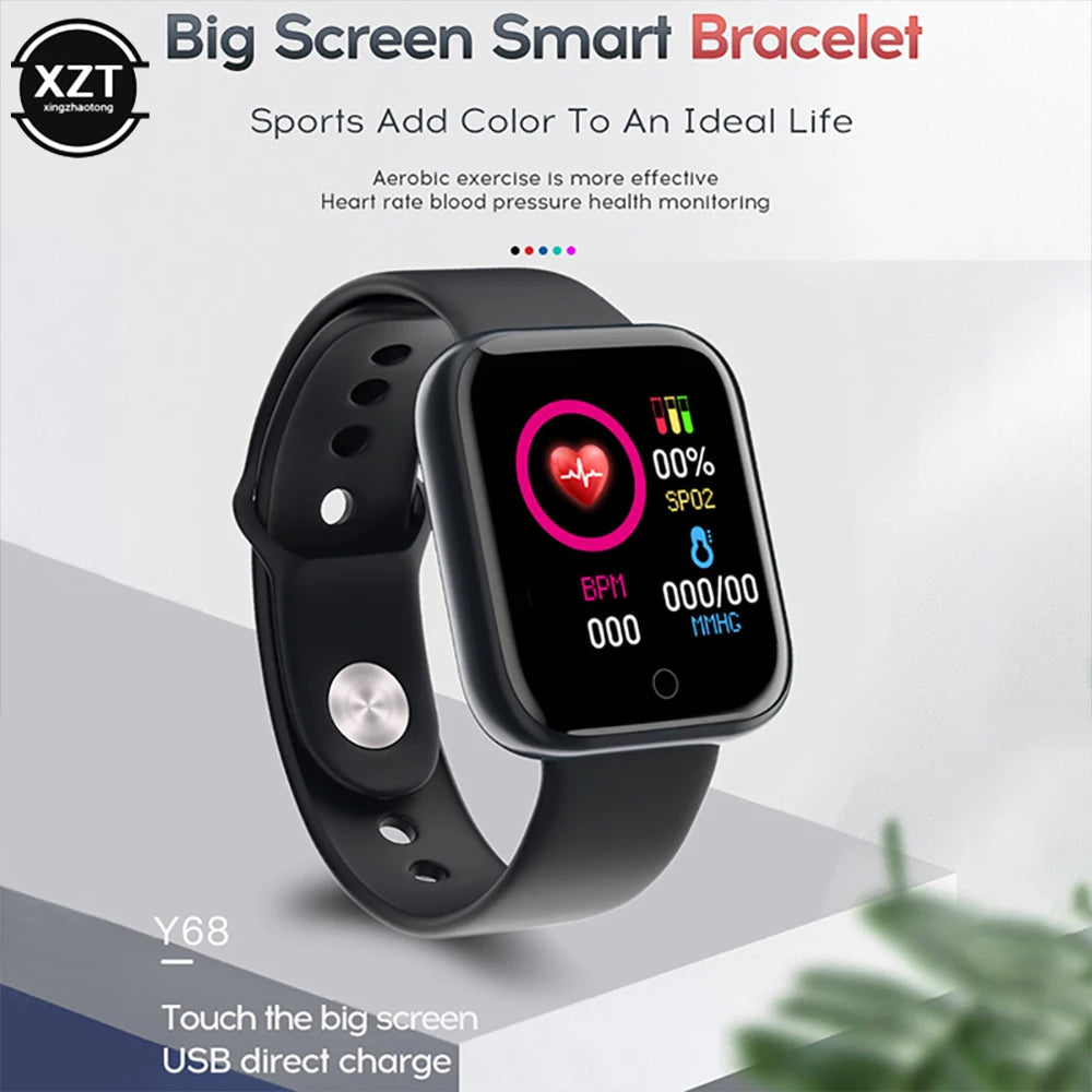 Multifunctional Smart Watch D20 Rechargeable Bluetooth Connected Phone