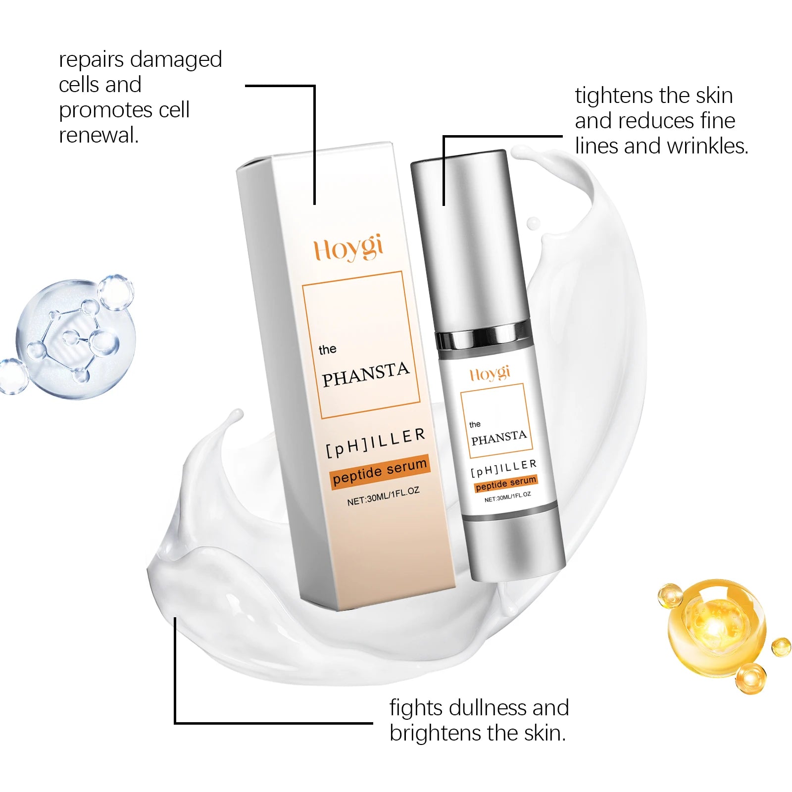 Anti Aging Face Moisturizer Smooths Wrinkles Fine Lines Gentle Skin Brightening Deep Hydrating Lotion