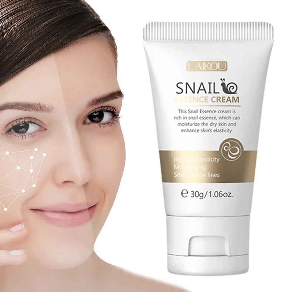 Women Facial Snail Essence Cream Care Cream Shrinking Pores Moisturizing Cream Skin Whitening Cream Anti Aging Face Cream
