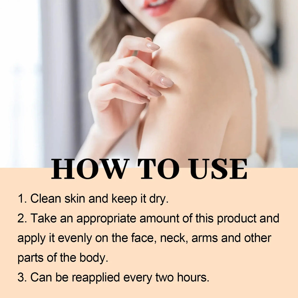 Facial Body Sunscreen Spf100 Anti Sun UV Protector Solar Skin Protective Sunblock Oil-Control Moisturizing Whitening Sun Cream