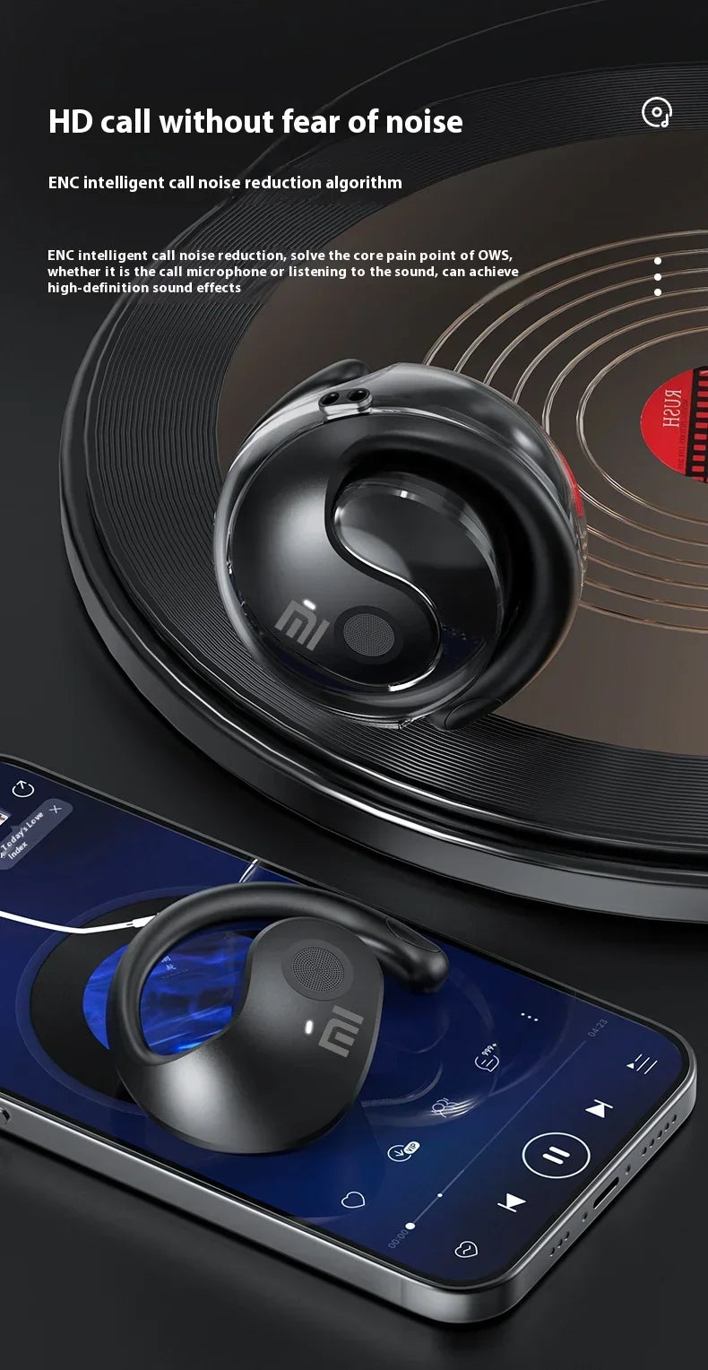 Xiaomi HD Voice Wireless 5.3 Inch Headphones with Bass Stereo Smart Noise Cancelling Headphones for Running and Sports