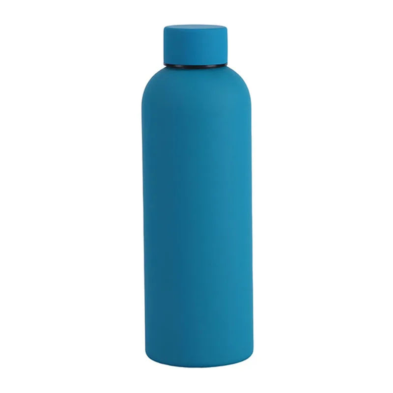 500/750ML Small Mouth Thermos Cup, Outdoor Stainless Steel Bottle,  Thickened Double Water Cup