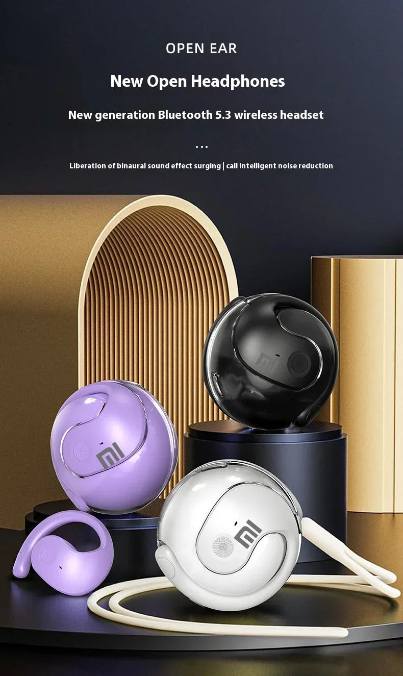 Xiaomi HD Voice Wireless 5.3 Inch Headphones with Bass Stereo Smart Noise Cancelling Headphones for Running and Sports