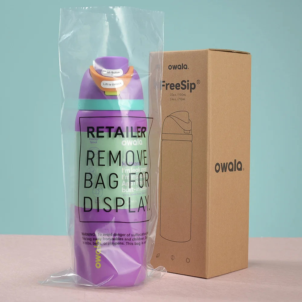 Owala Insulated Stainless Steel Water Bottle with Straw, BPA-Free Sports Water Bottle