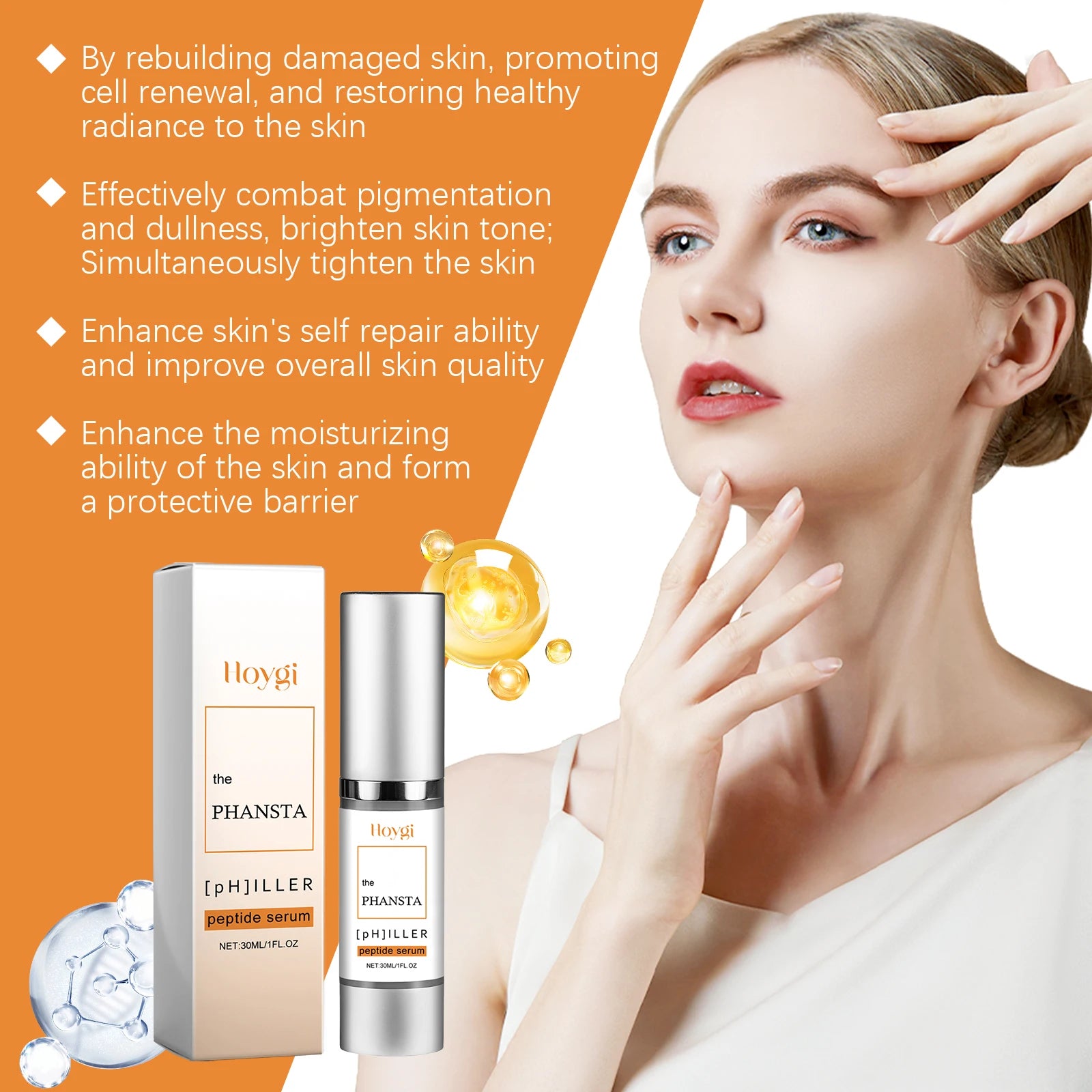 Anti Aging Face Moisturizer Smooths Wrinkles Fine Lines Gentle Skin Brightening Deep Hydrating Lotion