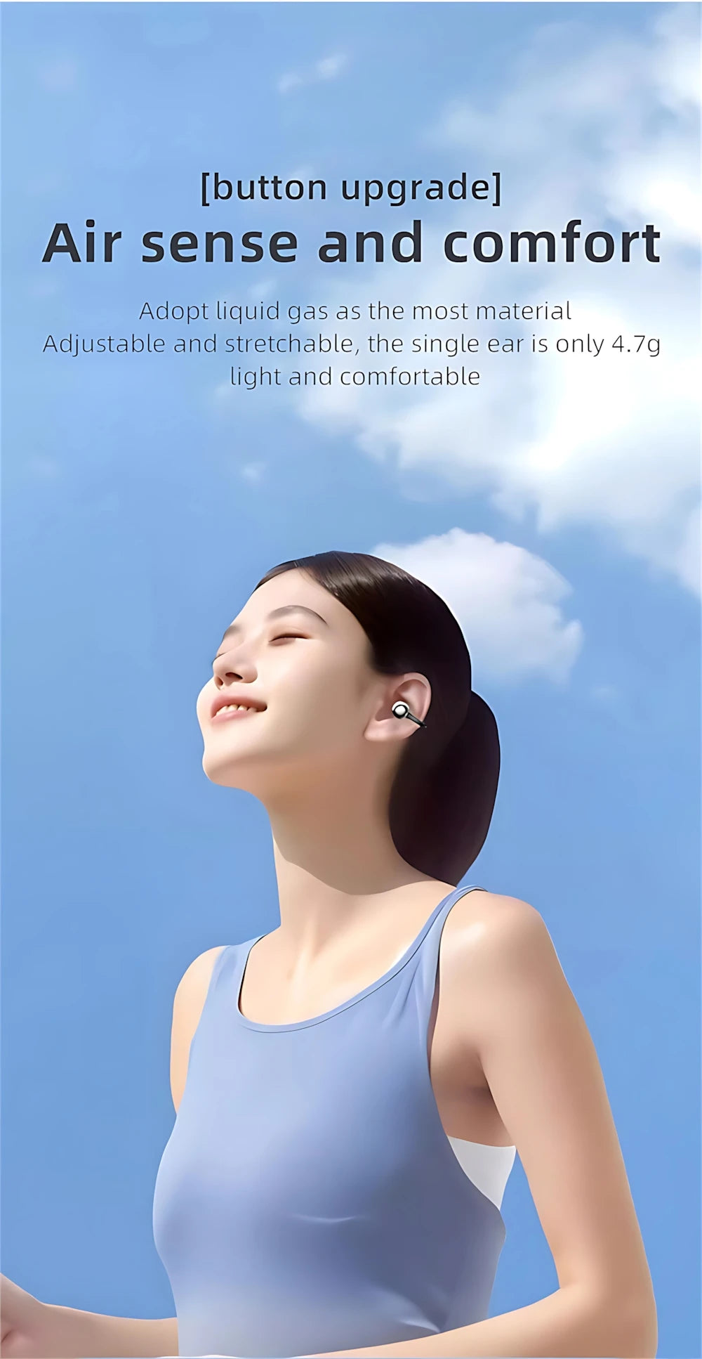 Wireless Headphones Fone Bluetooth Headset With Mic Handsfree Noise Canceling Earphones