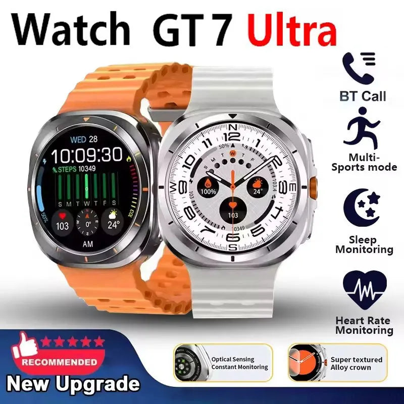 2025 New Smartwatch GT7 Ultra 1.52-inch AMOLED HD Display Bluetooth  Men Women Watch Gift