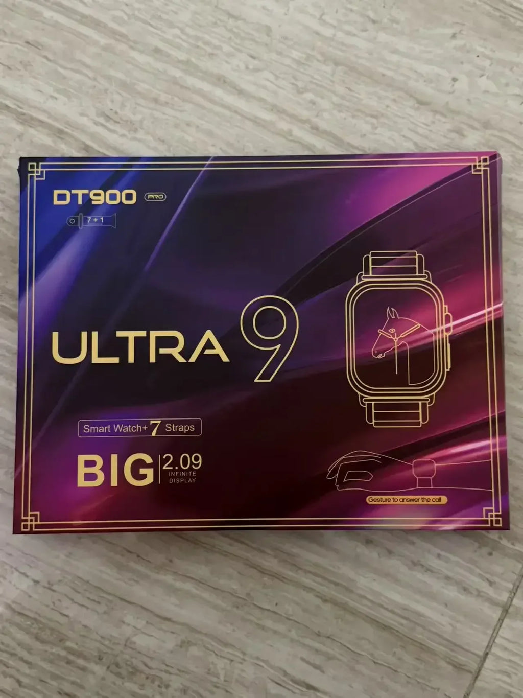 DT900 Ultra Pro Smart Watch: 49mm HD Touchscreen,Bluetooth Calling, Wireless Charging