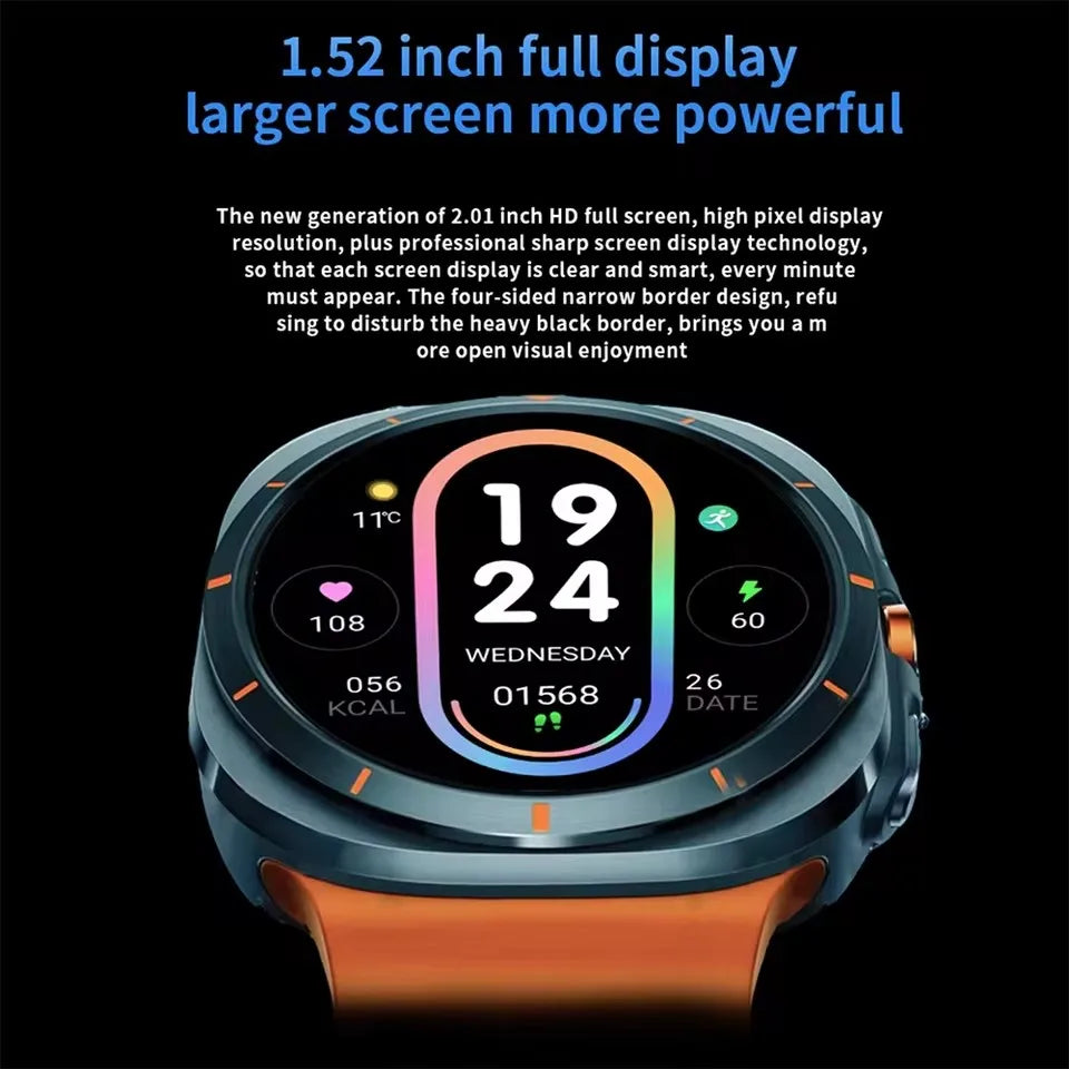 2025 New Smartwatch GT7 Ultra 1.52-inch AMOLED HD Display Bluetooth  Men Women Watch Gift