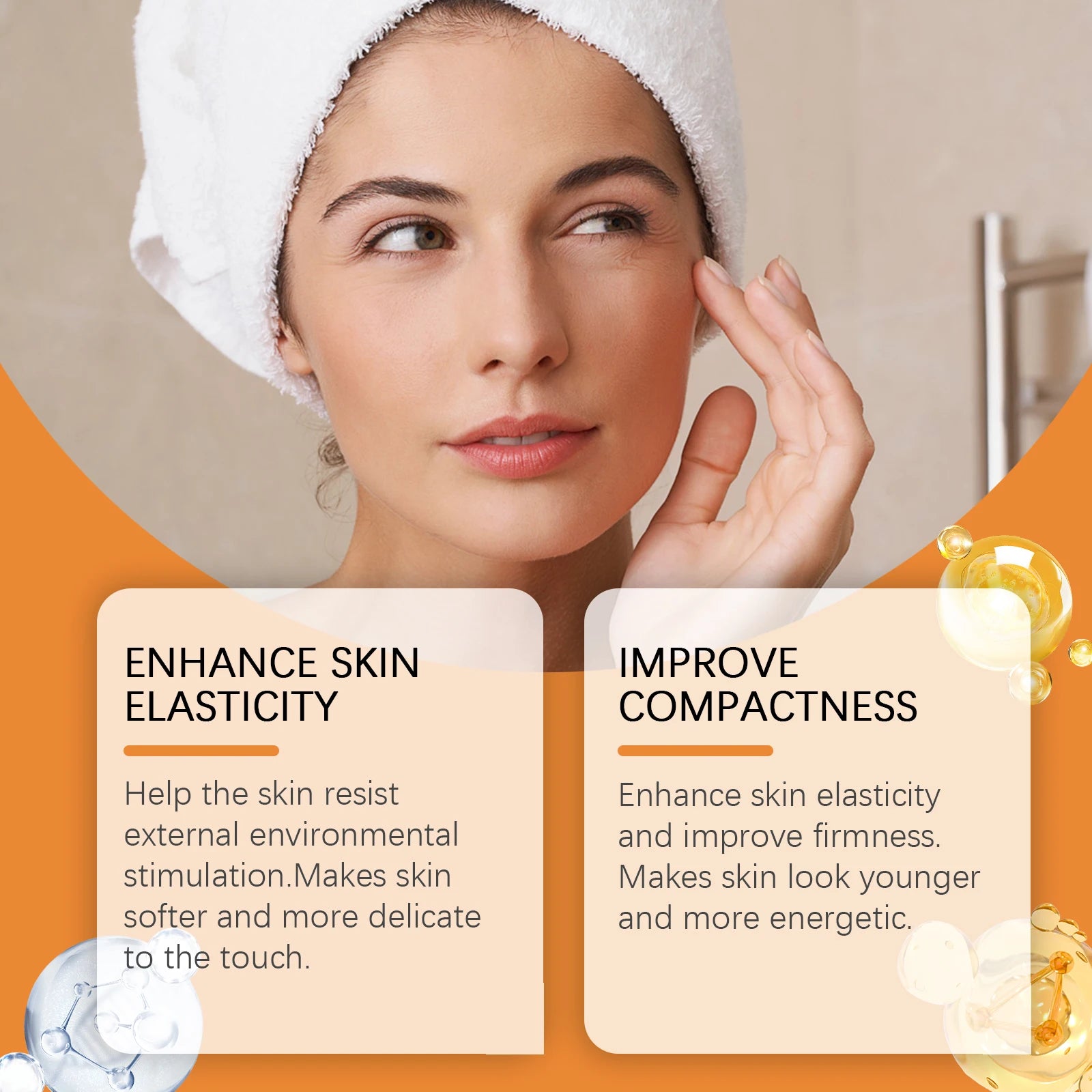 Anti Aging Face Moisturizer Smooths Wrinkles Fine Lines Gentle Skin Brightening Deep Hydrating Lotion